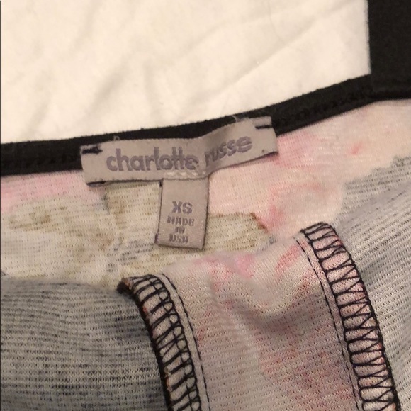 Floral cropped tank - Picture 3 of 3